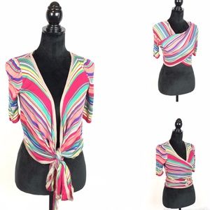 Only Love Collection Multi-color Sweater Wrap